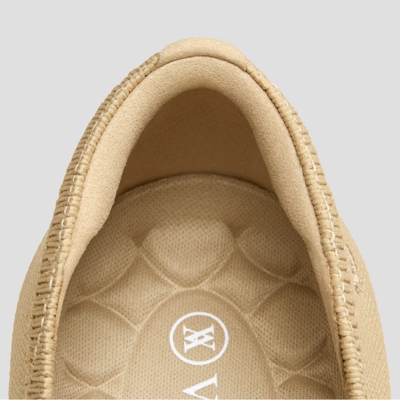 Tracy Pro Vivaia Pointed Toe Block Heels in Nude Peach - Picture 5 of 8